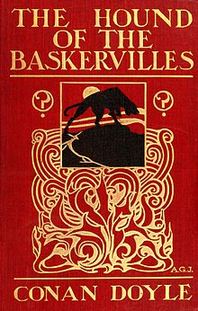 Couverture du roman The hound of the Baskervilles