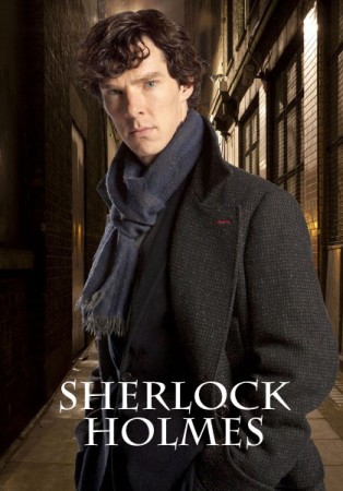 Photo de Sherlock Holmes, interprété par Benedict Cumberbatch, dans la série Sherlock